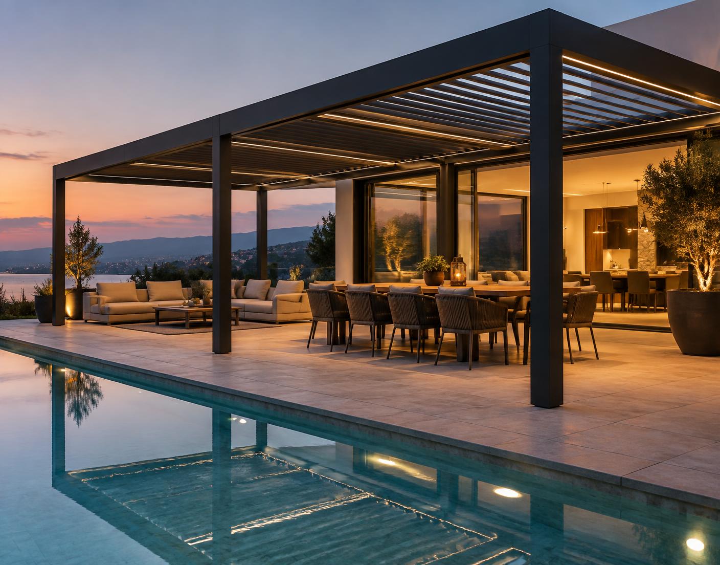 DELUXE 2.0 bioclimatic pergola