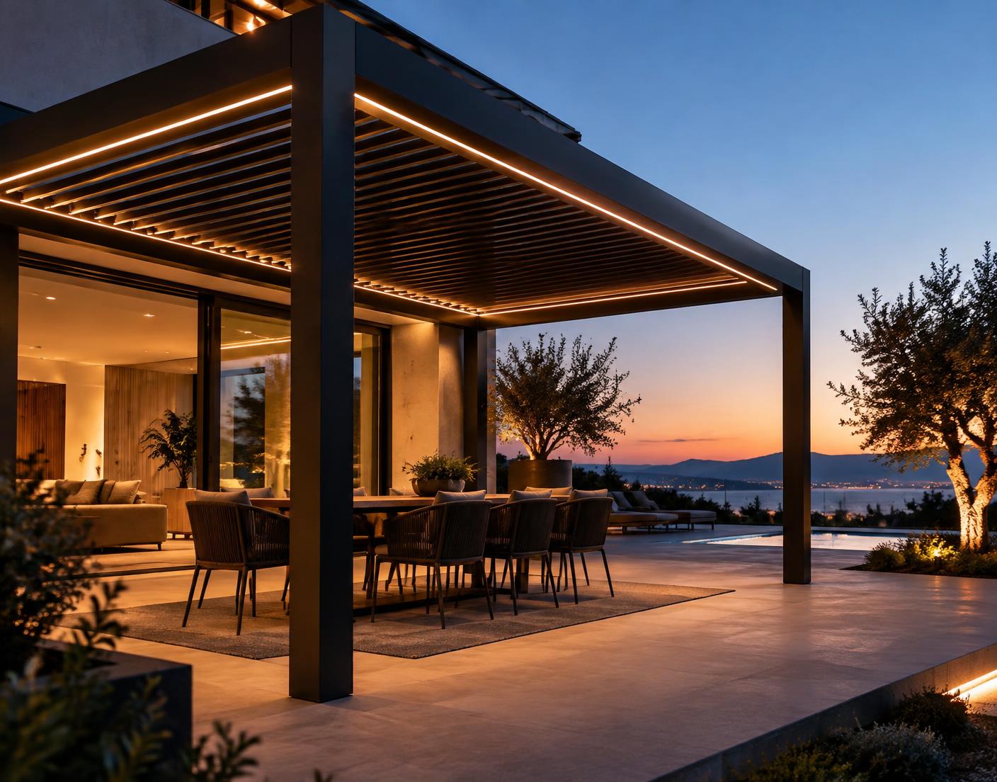 COMPACT 1.0 bioclimatic pergola